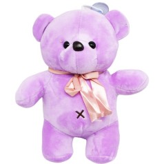 М`яка іграшка медвежонок фиолетовый