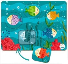 Пазл-сортер "Рыбки"