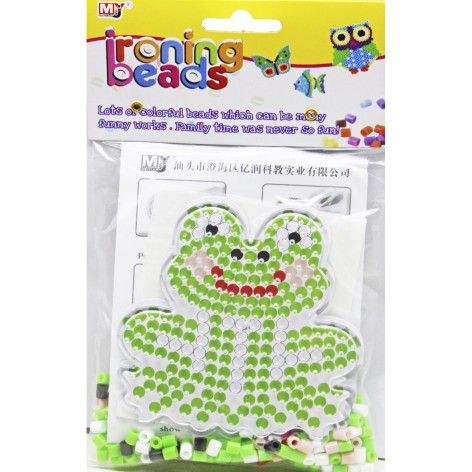 Термомозаика "Ironing beads: Жабка"