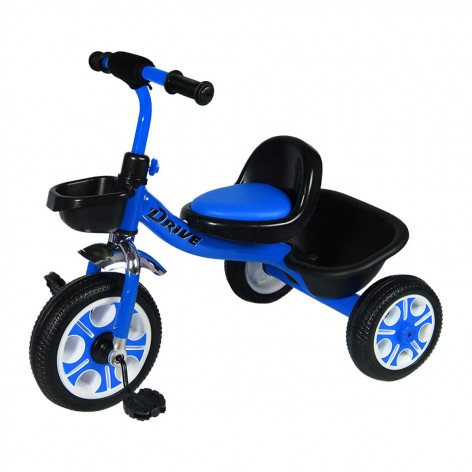 Велосипед триколісний "Drive" синій