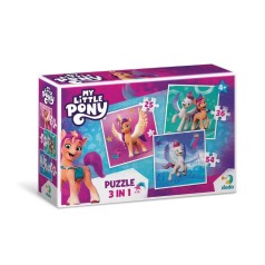 Пазл 3 в 1 «My Little Pony»