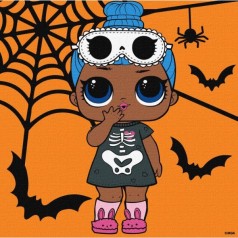 Картина по номерам "L.O.L. Surprise! Sleepy Bones" 25x25см