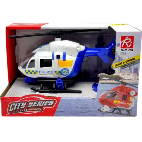 Вертолет инерционный, озвученный, со светом