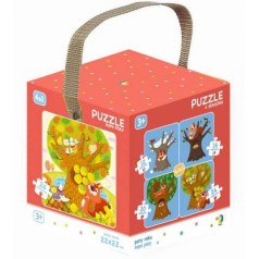 Пазлы 4 в 1 "Времена года"