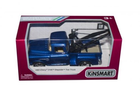 Машинка KINSMART "Chevy 3100 Stepside Tow Truck" (синій)