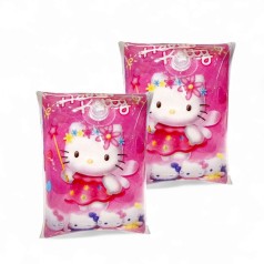 Нарукавники для плавания аниме "Хеллоу Китти (Hello Kitty)" 16 см (розовый)