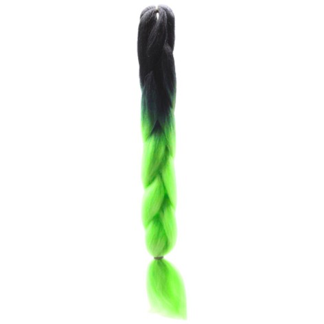 Канекалон "Омбре" 60 см, зелений