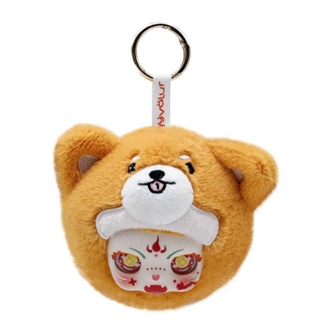 Игрушка-брелок мягконабивная "Пушистая корги Шери" серия Талисманы, 9см.