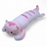 Мягкая игрушка-обнимашка "Кот" батон, 65 см, (розовый)