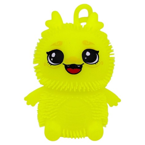 Ежик, что светится "олень" 11 см. (желтый)