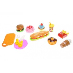 Набор блюд на липучках "FAST FOOD "