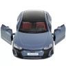 Машинка металева електро Audi RS e-tron GT Автопром, світло, звук, заправка СІРА
