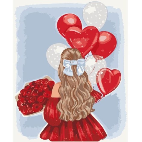 Картина по номерам "Подарки от любимого" 40x50 см
