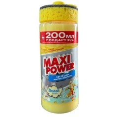 Maxi Power Банан Средство для мытья посуды с дозатором, 1200мл