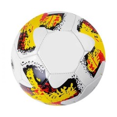 98696 [BT-FB-0293] М'яч футбольний розмір 5 біло-жовтий