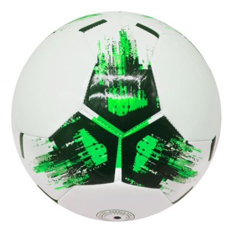 Мяч футбольный №5, зеленый