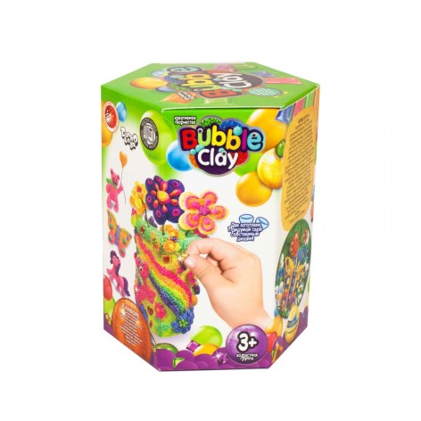 Набор креативного творчества "BUBBLE CLAY: шариковый пластилин" (рус)
