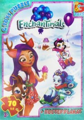 Пазлы "Enchantimals", 70 эл