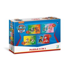Пазл 4 в 1 «Paw Patrol»