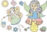 Великі водні розмальовки "Подружки феї" (рус)