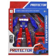 Трансформер пластиковый "Protector" (синий)