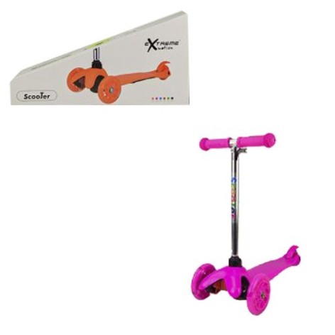 Самокат "Scooter", розовый