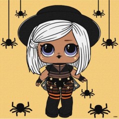 Картина по номерам "L.O.L. Surprise! Witchay Babay" 25x25см