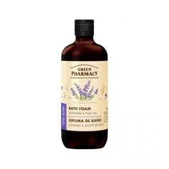 Green Pharmacy пена д/ванн 500мл лаванда и масло льна