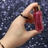 Глиттер для волос "Цветные блестки", розовый