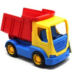 Машинка (грузовик) желтый + красный