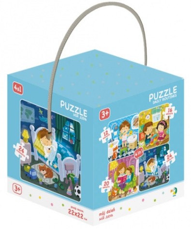 Пазл 4в1 Мій день