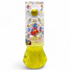 Слайм з іграшкою "Космонавт" 17,5 см (жовтий)