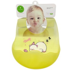 СИЛІКОНОВИЙ СЛЮНЯВЧИК (ЖОВТИЙ) ВЕДМЕДИК