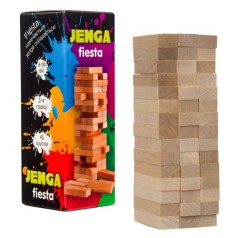 [30964] Настільна гра 30964 (укр) "Jenga Fiesta", в кор-ці 19-6,7-6,7 см