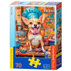 Пазлы "Собака-повар" 70 элементов