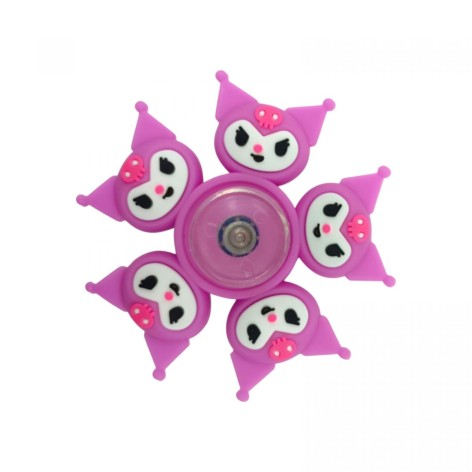 Спинер резиновый КУРОМИ (РОЗОВЫЙ)