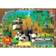 Пазлы "Minecraft" (Майнкрафт)", 70 элементов