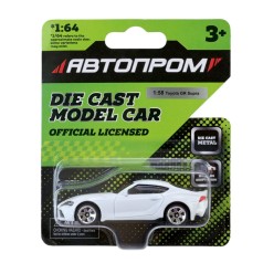 Машина металлическая, 1:64, микс моделей, на планшетке 10*3,5*12 см