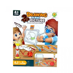 Настольная игра "Рисуй носом"