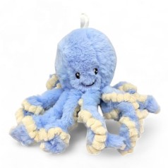 Мягкие игрушки Осьминог 26 см (Голубой)