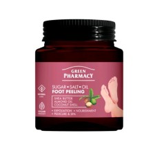 Green Pharmacy Масляный сахарно-солевой скраб для ног, 300мл