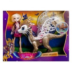 Кукла "Ever After High". Эппл Вайт с драконом Бребеном