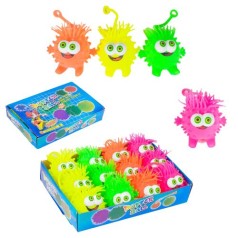 Игрушка-антистресс на резинке, 12 штук