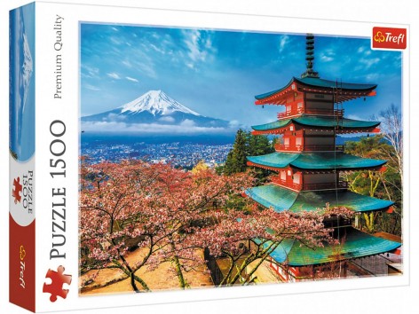 Пазли "Гора Фудзі", 1500 елементів