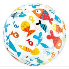 Надувной мяч "Рыбки", 51 см