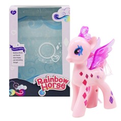 Фигурка со светом "My little pony" (розовый)