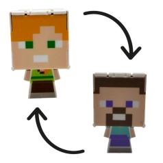 Герой-трансформер "Майнкрафт/MINECRAFT" (вид 2) в коробке