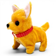 Интерактивная игрушка собачка "Чихуахуа" Рыжий