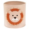 Кошик для іграшок тканинний "Лев" (беж)