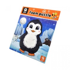 Пазлы фомовые - 25 элм "Пингвинчик"